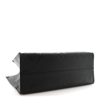 Louis Vuitton Empreinte Monogram Giant Onthego GM Black 4 of 9