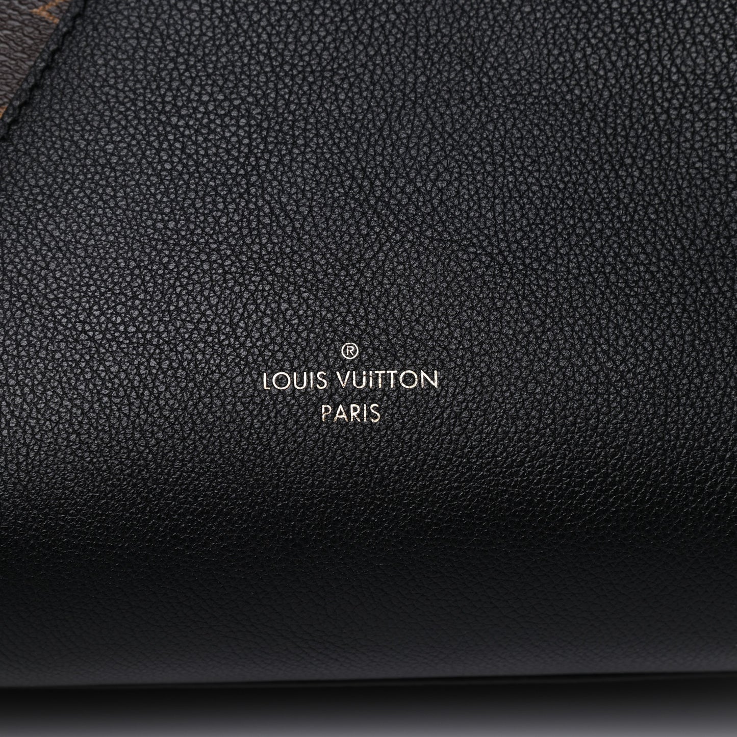 Calfskin Monogram Kimono Tote Black