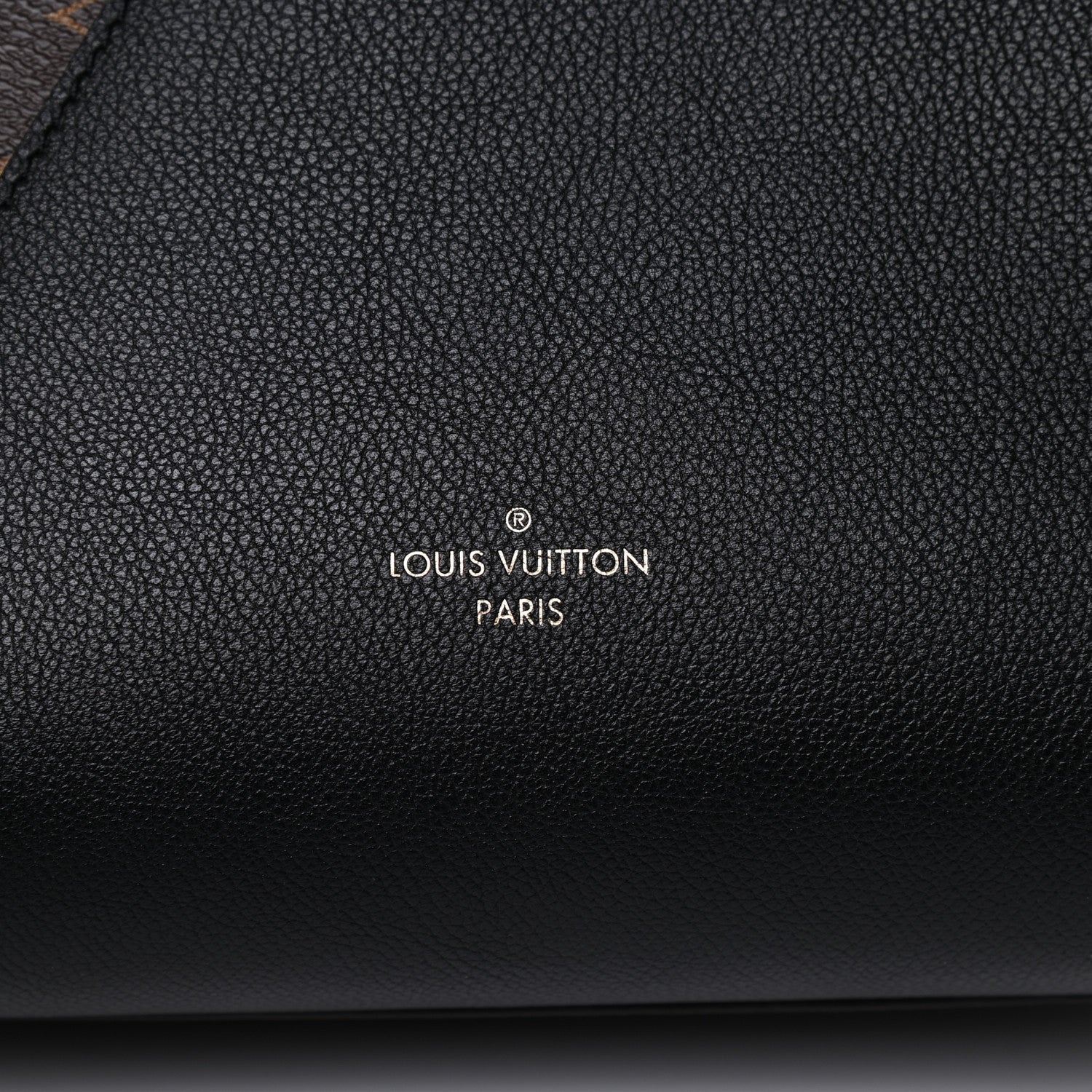 Louis Vuitton Calfskin Monogram Kimono Tote Black 7 of 11