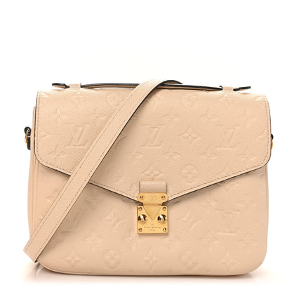 Louis Vuitton Empreinte Pochette Metis Creme 1 of 10