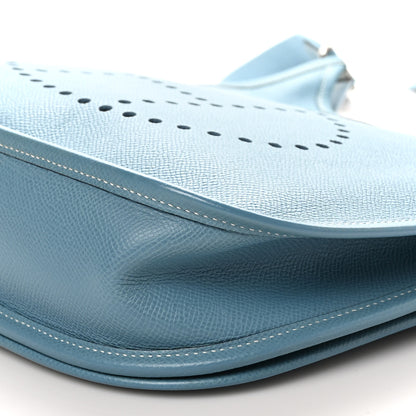 Hermes Epsom Evelyne PM Blue Jean 9 of 11