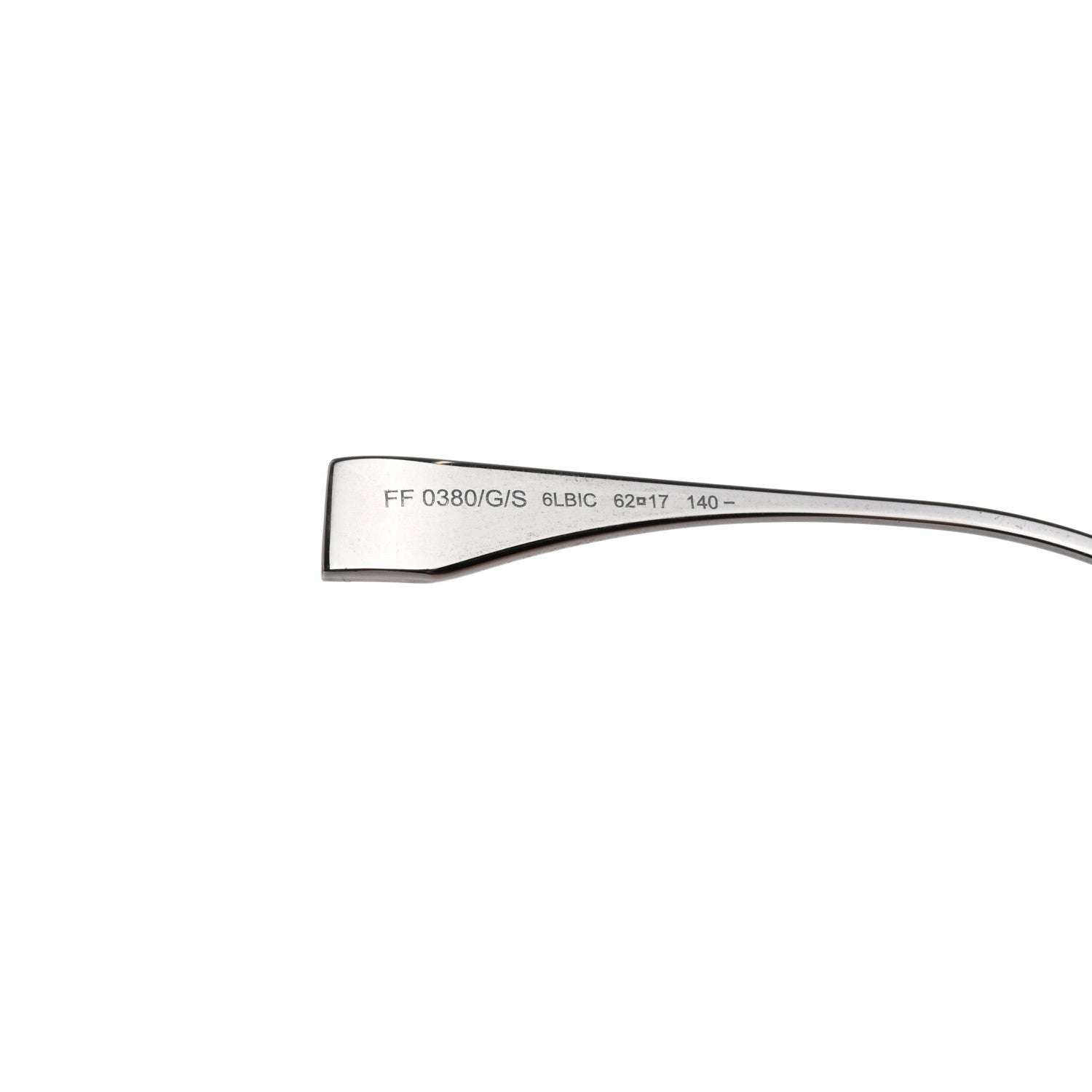 Fendi Crystal Freedom Sunglasses 0380G/S Silver 6 of 8