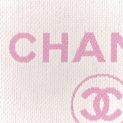Chanel Canvas Small Deauville Tote Light Pink 8 of 10