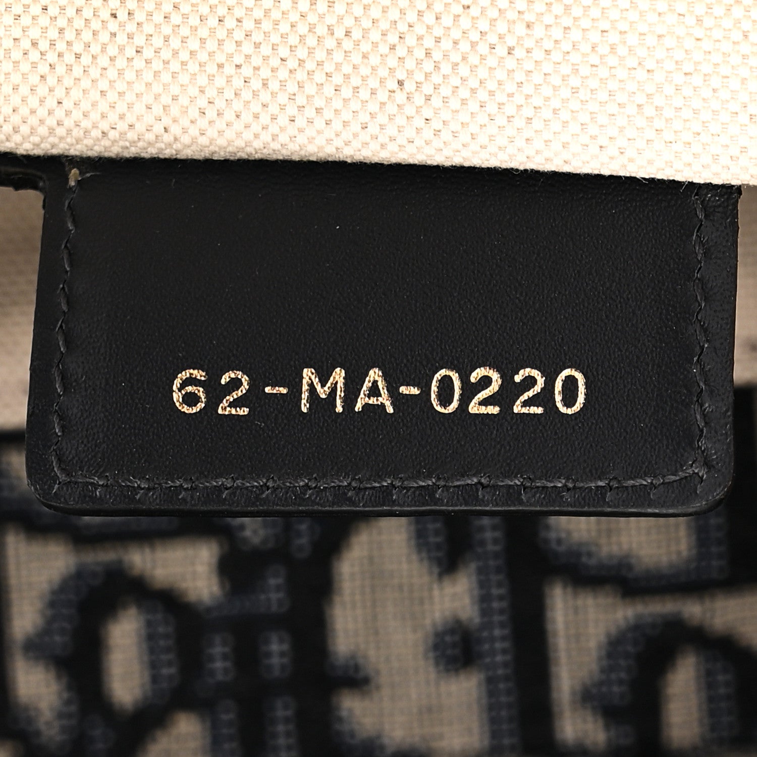 Christian Dior Oblique Saddle Bag Blue 7 of 10