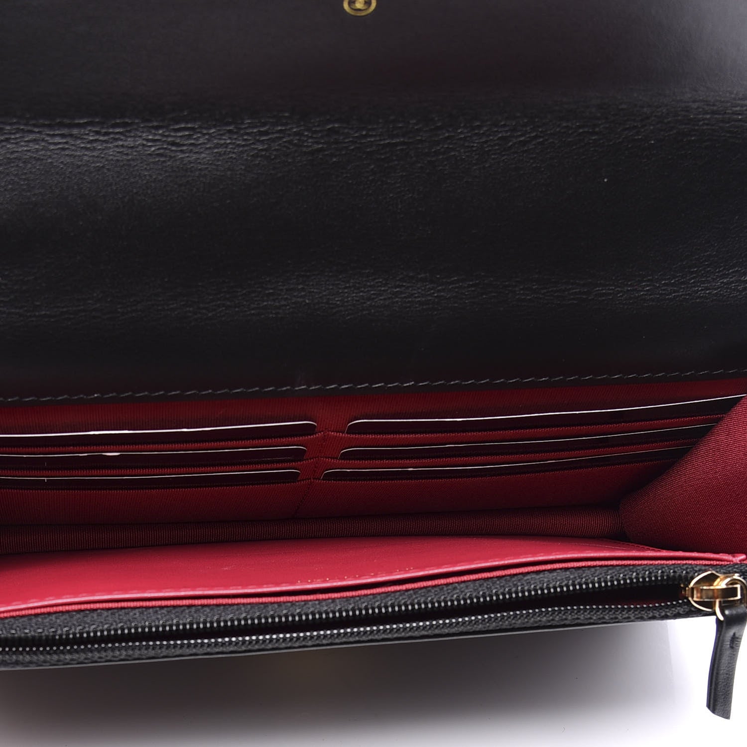 Chanel Lambskin Quilted 19 Wallet On Chain WOC Black 4 of 11