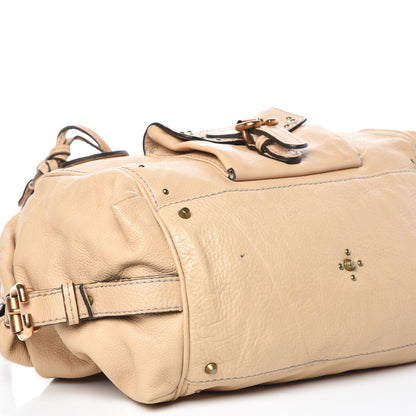 Chloe Leather Paddington Front Pocket Tote Beige 14 of 17