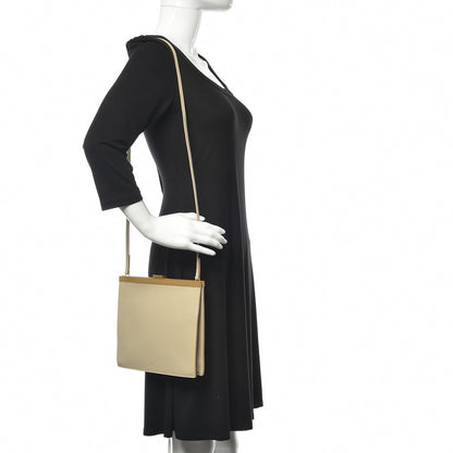 Celine Smooth Calfskin Mini Clasp Bag Beige 2 of 9