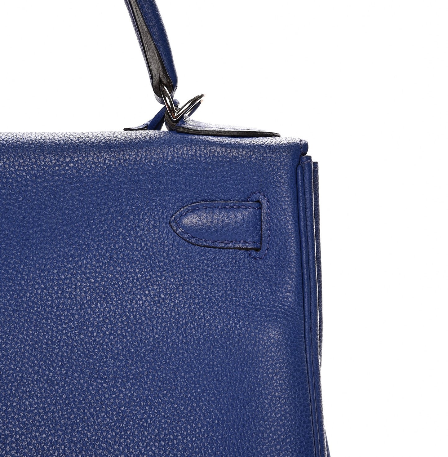 Togo Kelly Retourne 28 Bleu Electrique