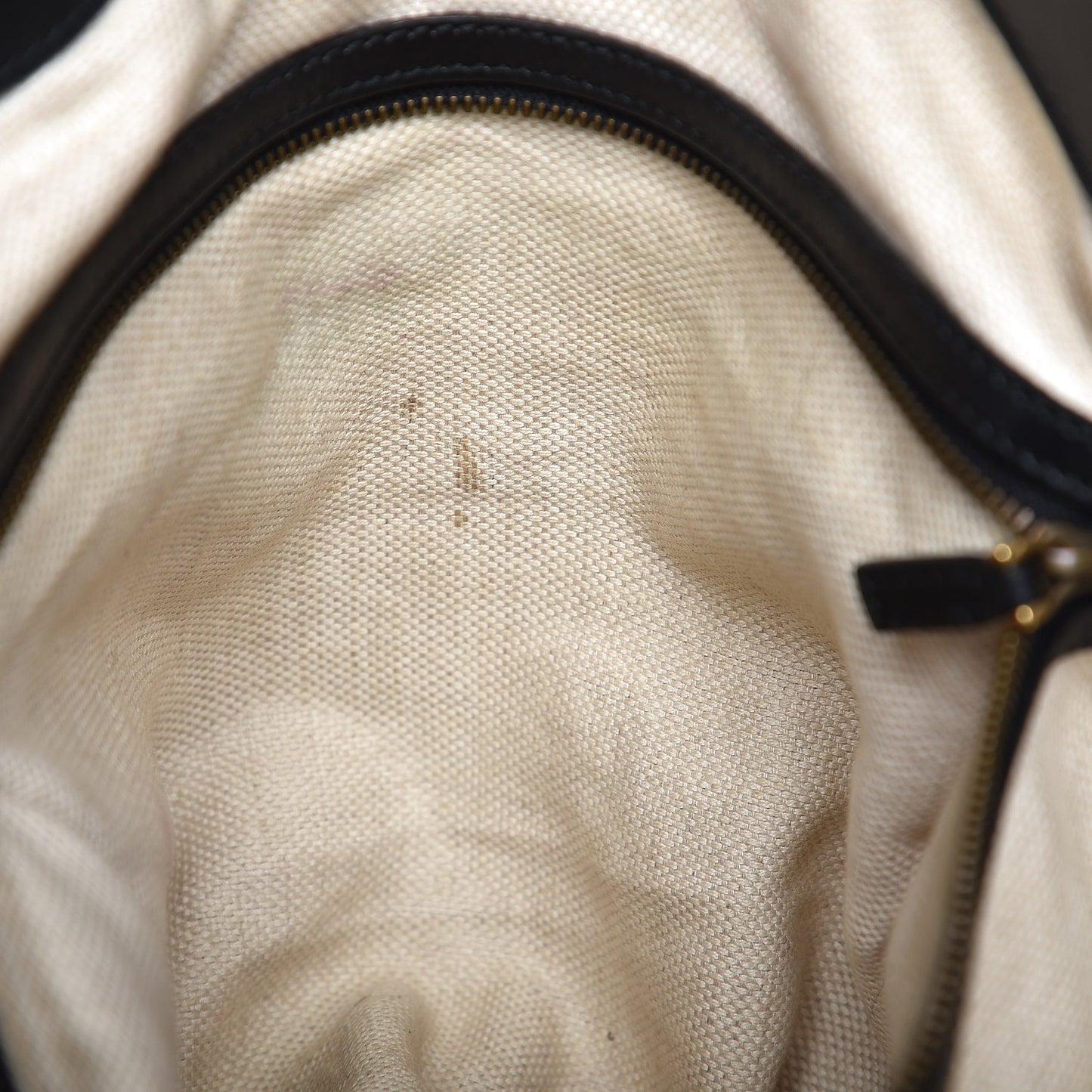 Monogram Patti Stud Tote Black