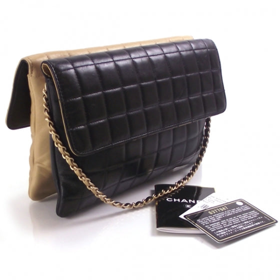 Lambskin Quilted Double Mademoiselle Flap