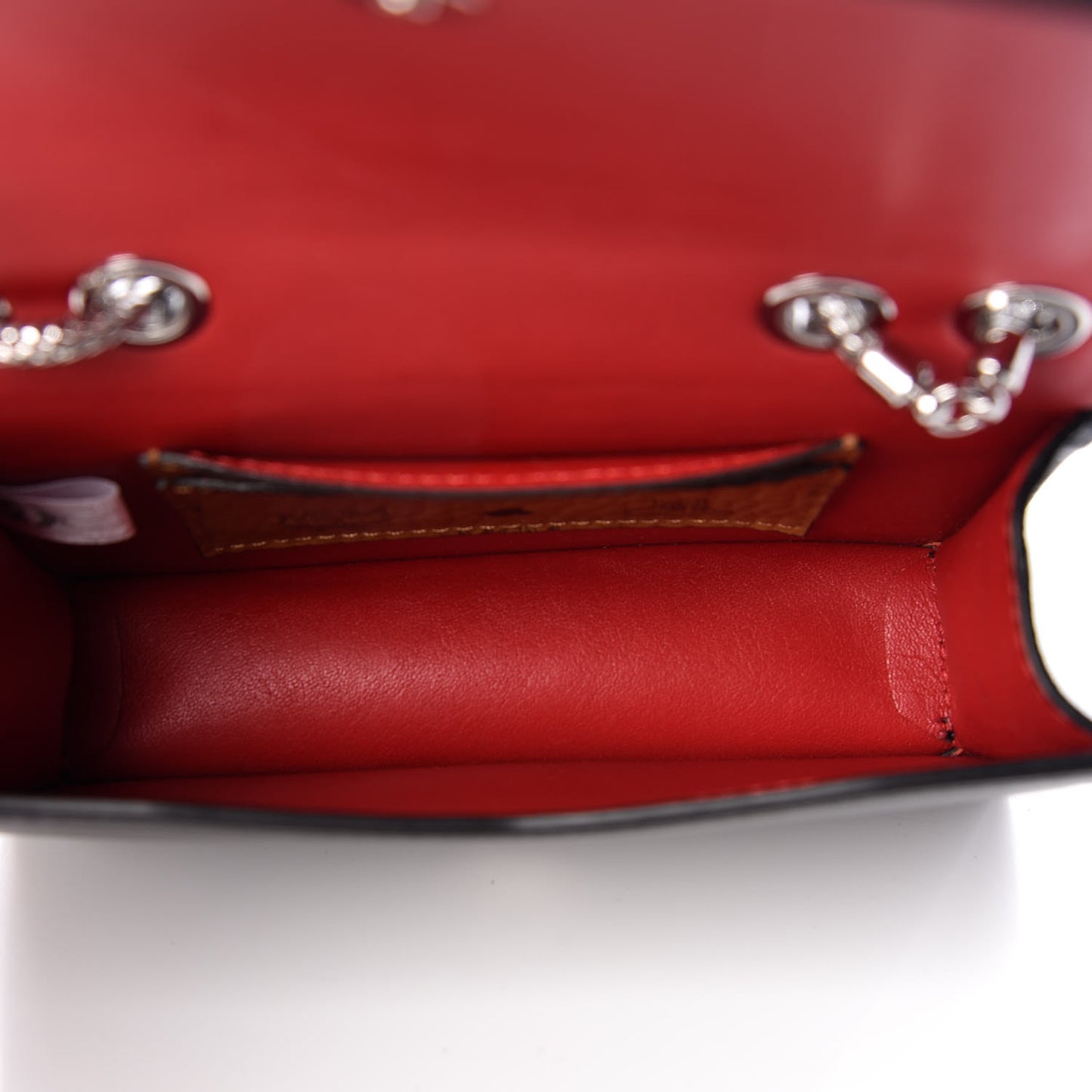 Lambskin Diamond Disco Mini Flap Crossbody Bag Black