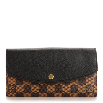 Louis Vuitton Damier Ebene Normandy Wallet Noir 1 of 7