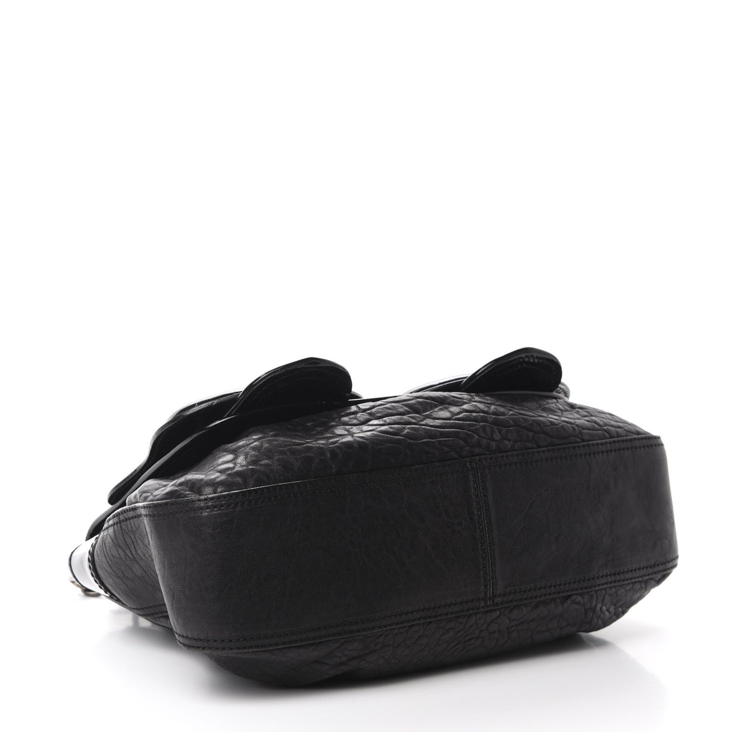 Nappa Patent B Bag Black