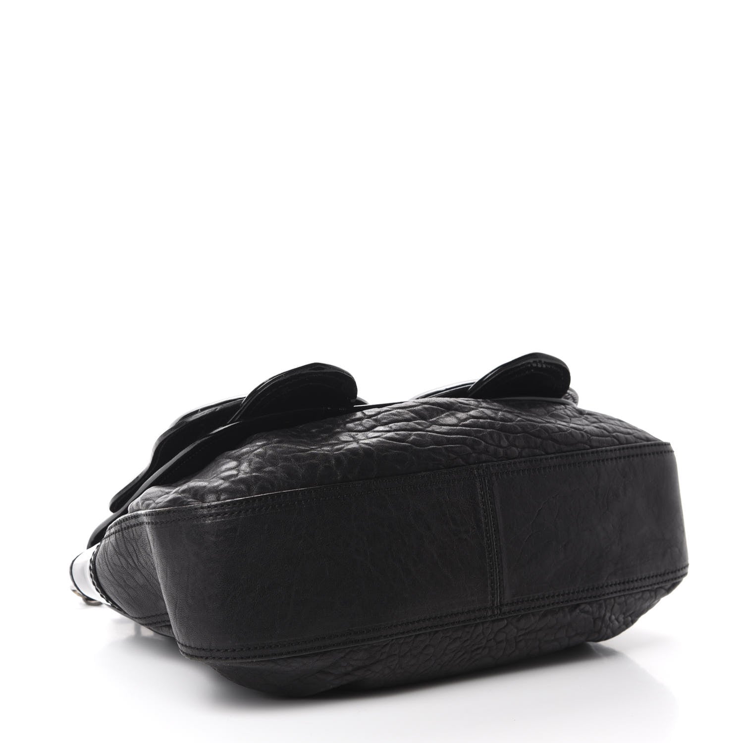 Fendi Nappa Patent B Bag Black 4 of 14