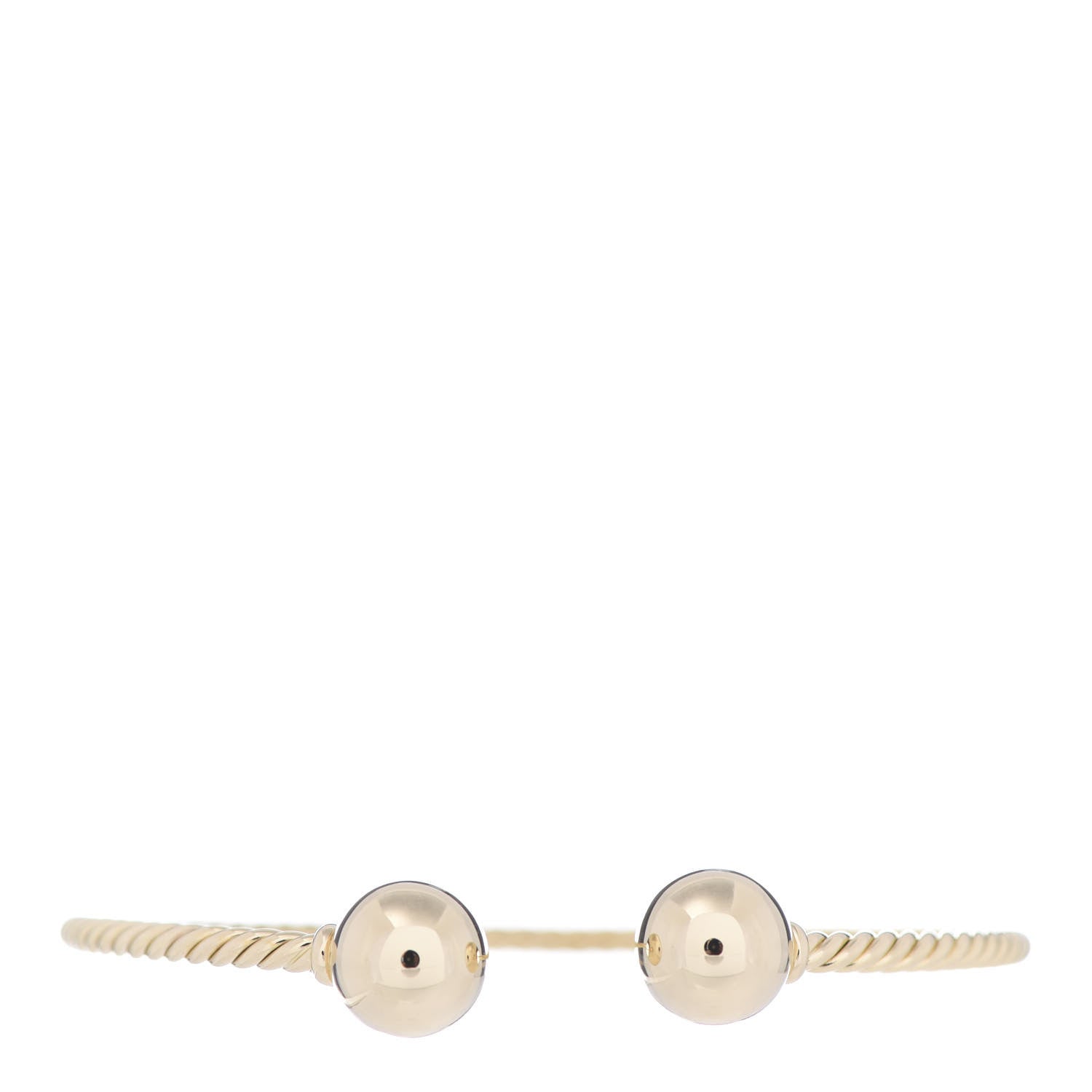 David Yurman 18K Yellow Gold 10mm Solari Bracelet 1 of 5