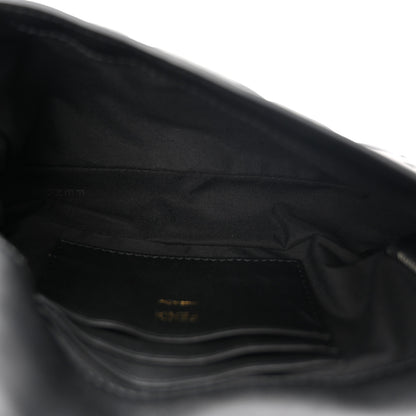 Fendi Nappa FF 1974 Embossed Mini Baguette Black 5 of 11