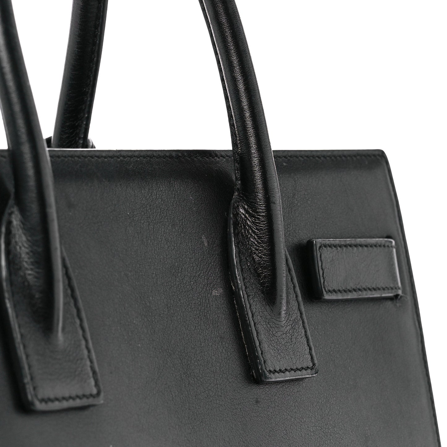 Calfskin Baby Sac De Jour Black