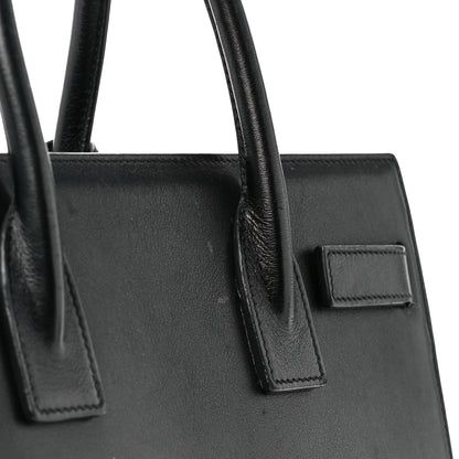Saint Laurent Calfskin Baby Sac De Jour Black 13 of 14