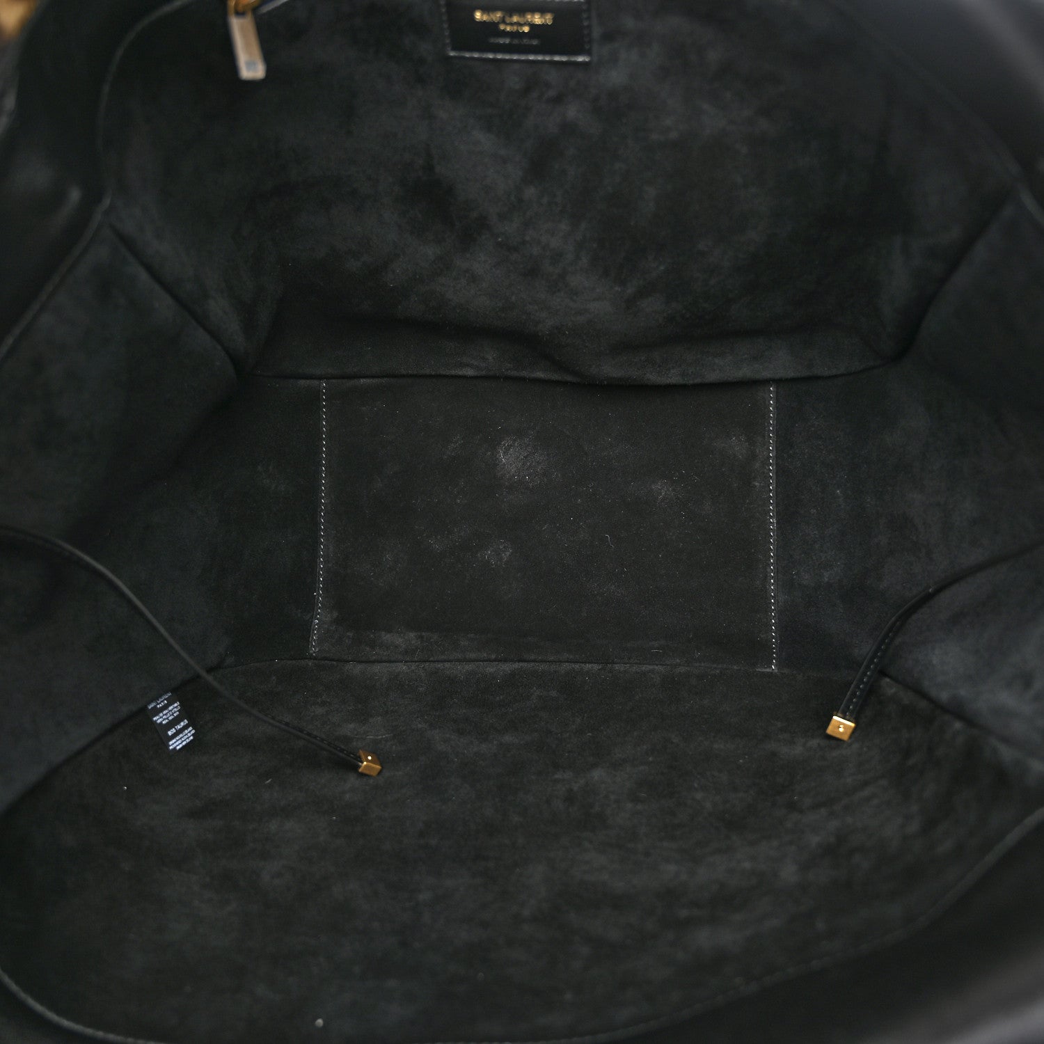 Saint Laurent Pony Hair Nappa Leopard Print Le 5 A 7 Bea Tote Earth Black 5 of 10