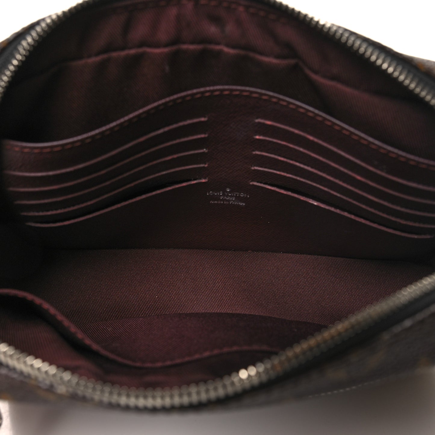Monogram Macassar Kasai Clutch Black