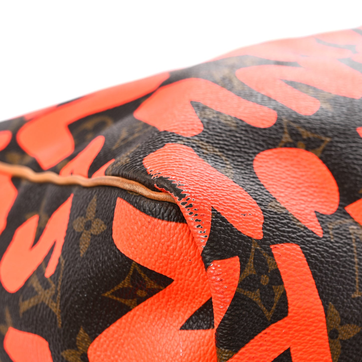 Monogram Graffiti Keepall 50 Orange