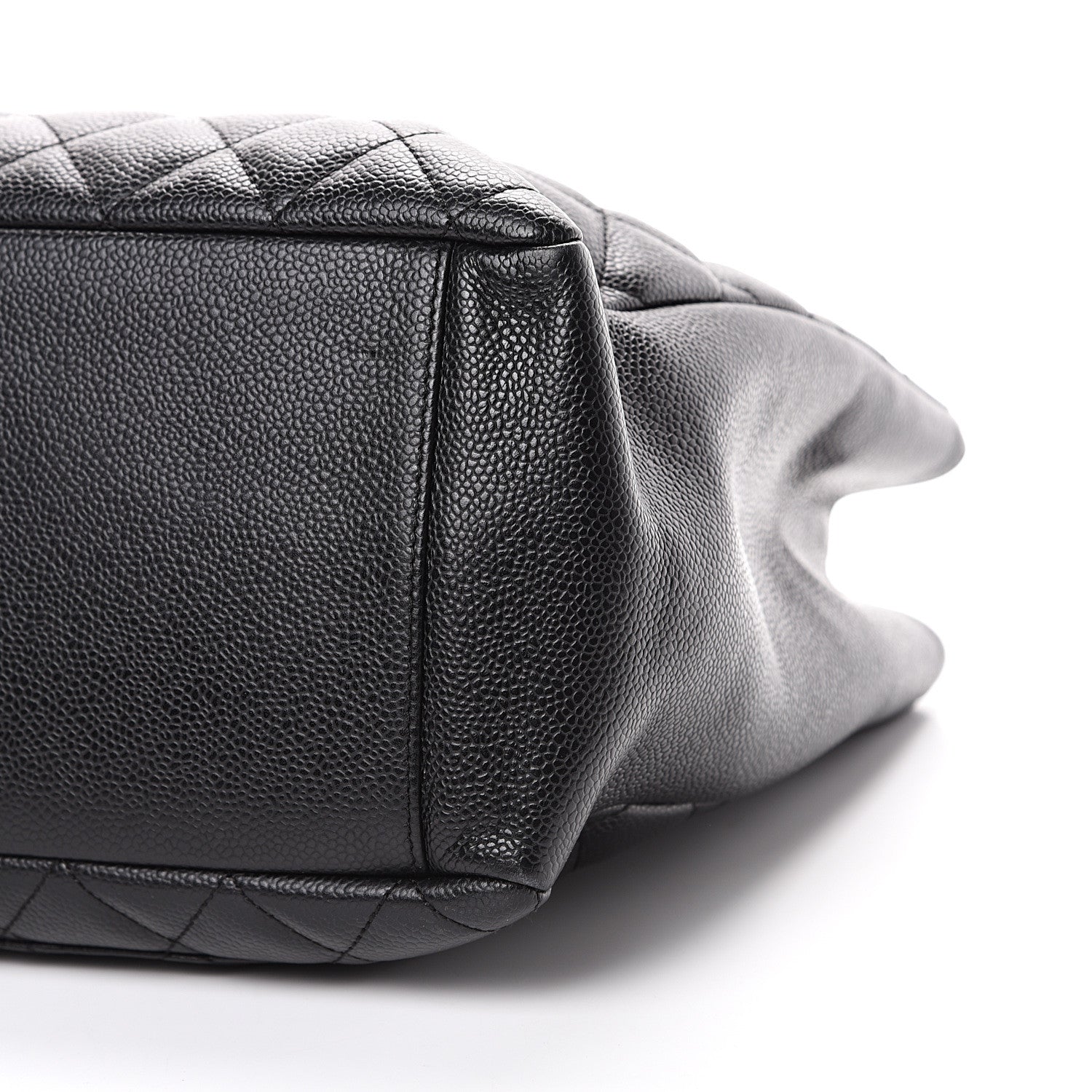 Chanel Caviar Quilted Grand Shopping Tote GST Black 9 of 13