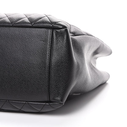 Chanel Caviar Quilted Grand Shopping Tote GST Black 9 of 13
