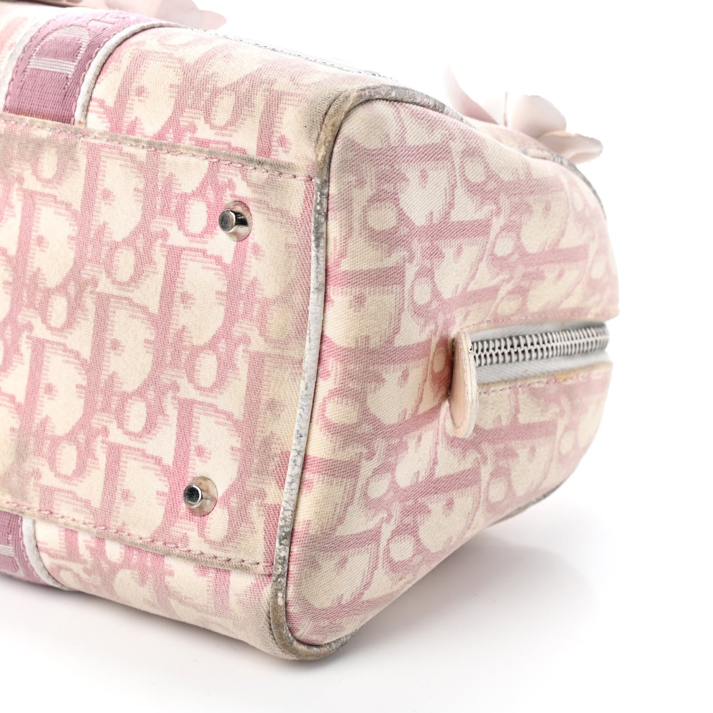 Monogram Girly Boston Pink