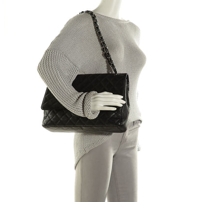 Chanel Caviar Quilted Maxi Single Flap Black 2 of 8