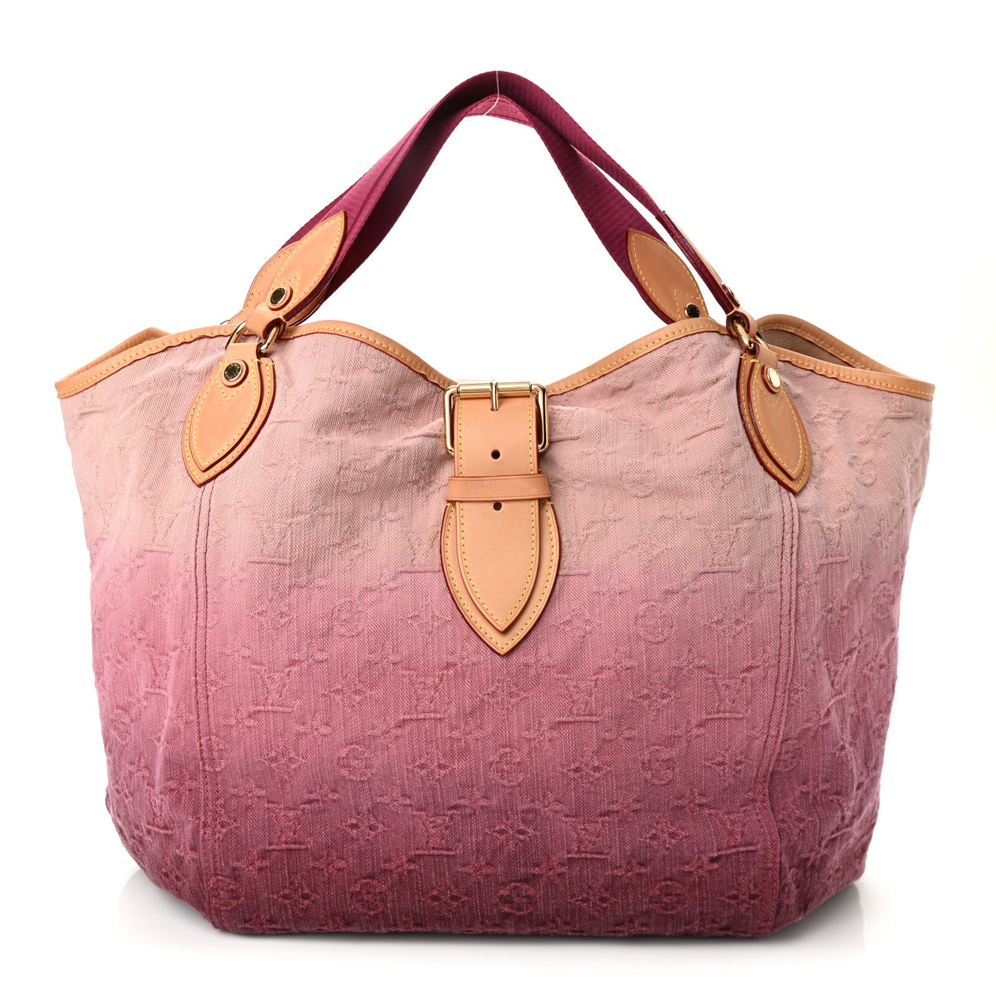 Denim Quilted Monogram Sunbeam Rouge Fauviste