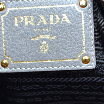 Prada Vitello Daino Tote Argilla 6 of 8