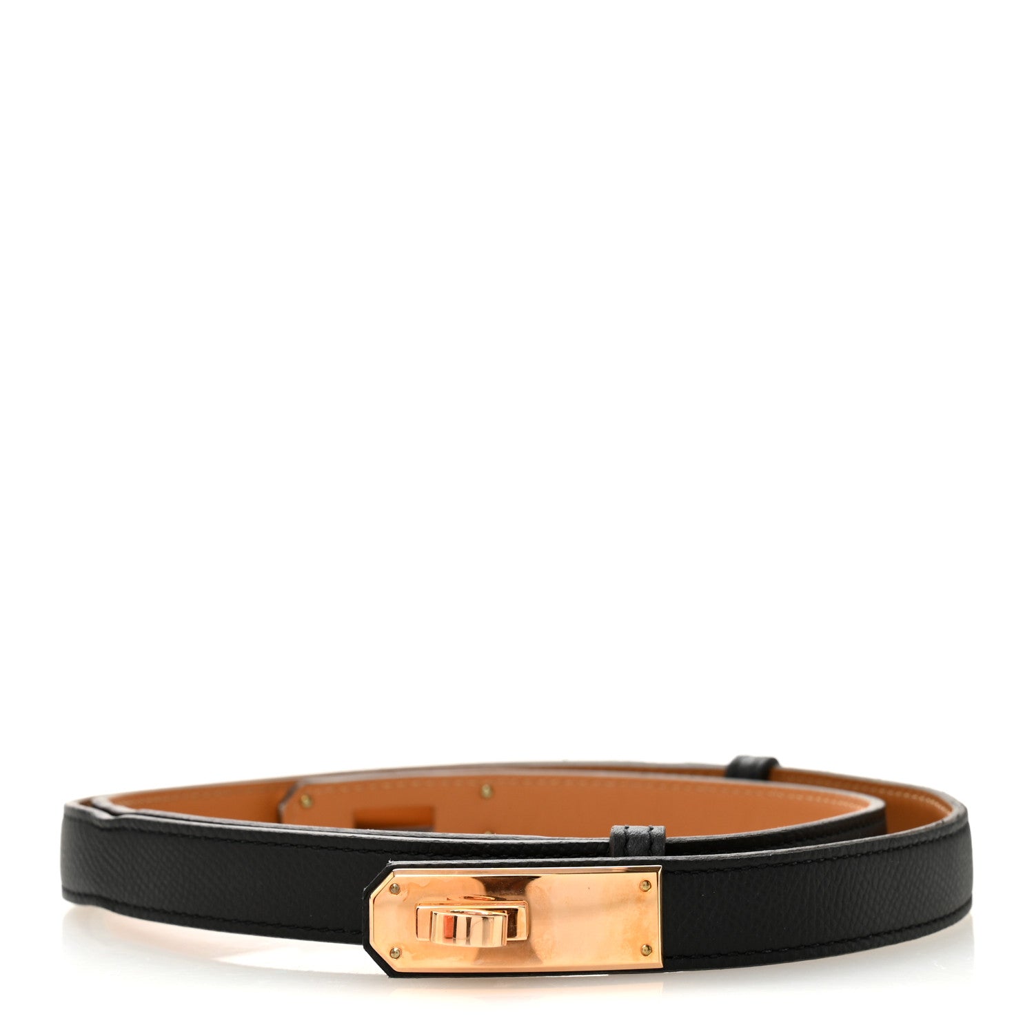 Hermes Epsom Kelly Belt Black 1 of 4