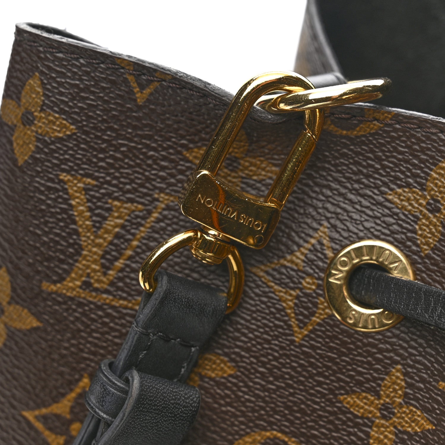 Louis Vuitton Monogram Neonoe MM Black 13 of 15