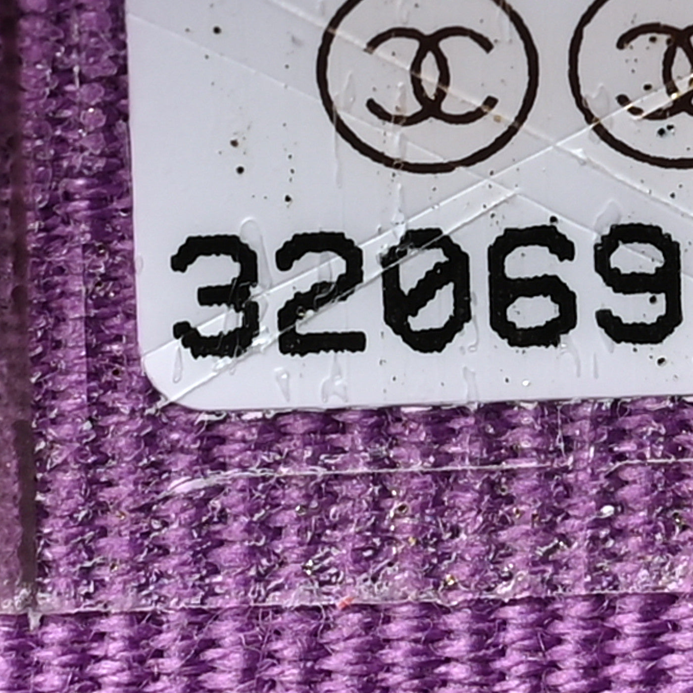 Chanel Lambskin Quilted CC In Love Heart Clutch With Chain Purple 7 of 10