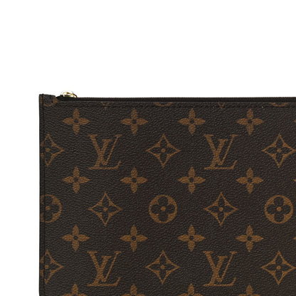 Louis Vuitton Monogram Neverfull MM GM Pochette 7 of 9