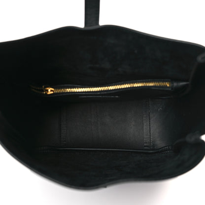 Saint Laurent Smooth Calfskin Small Le 5 A 7 Soft Hobo Black 5 of 10