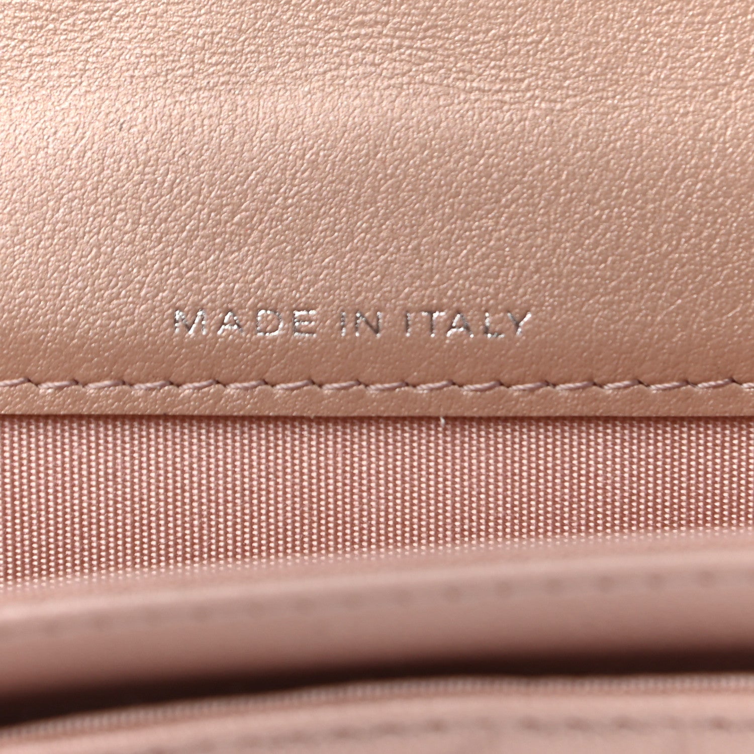 Chanel Goatskin Camellia Embossed Card Holder Wallet Light Pink 7 of 9