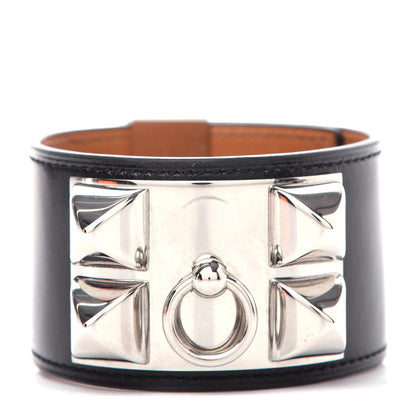 Hermes Box Collier de Chien CDC Bracelet L Black 1 of 7