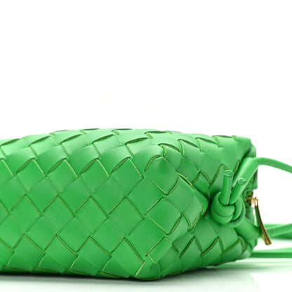 Bottega Veneta Nappa Intrecciato Mini Loop Camera Bag Parakeet 9 of 9