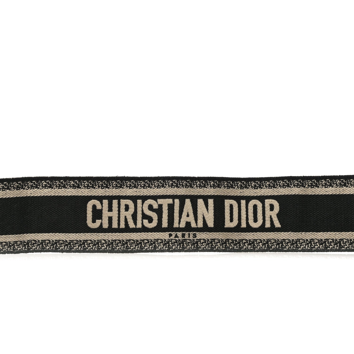 Christian Dior Canvas Embroidered Toile De Jouy Shoulder Strap Black 4 of 10