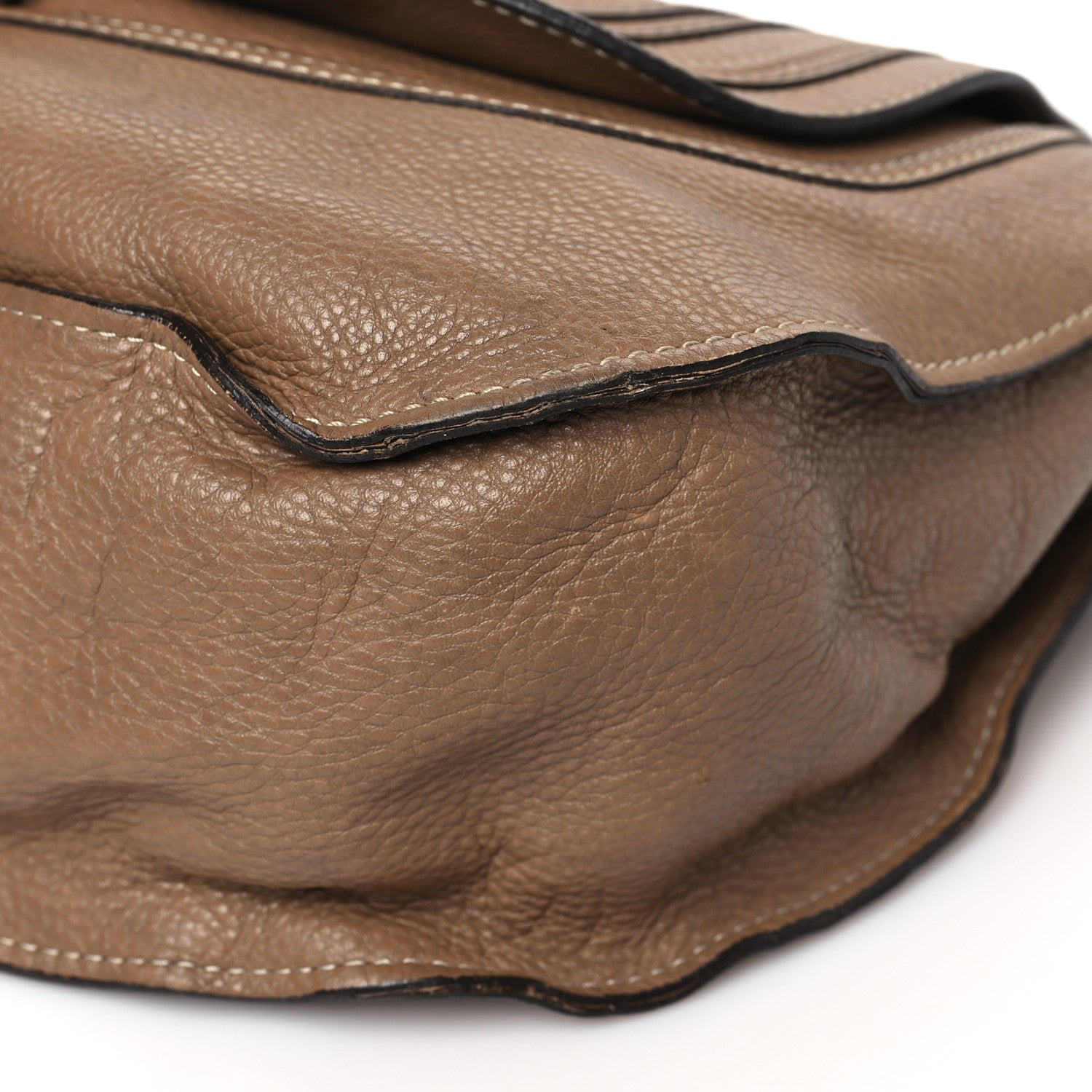 Chloe Calfskin Large Marcie Hobo Nut 9 of 16