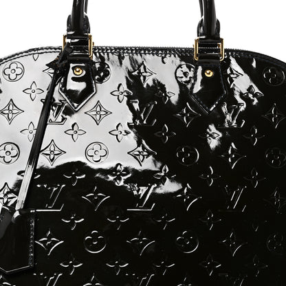 Louis Vuitton Vernis Alma GM Blue Nuit 7 of 10