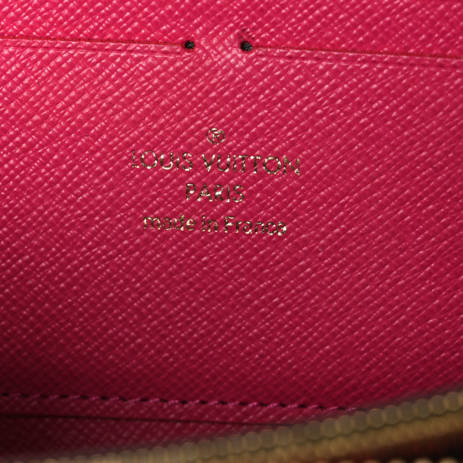 Louis Vuitton Monogram Clemence Wallet Fuchsia Fuchsia 6 of 7
