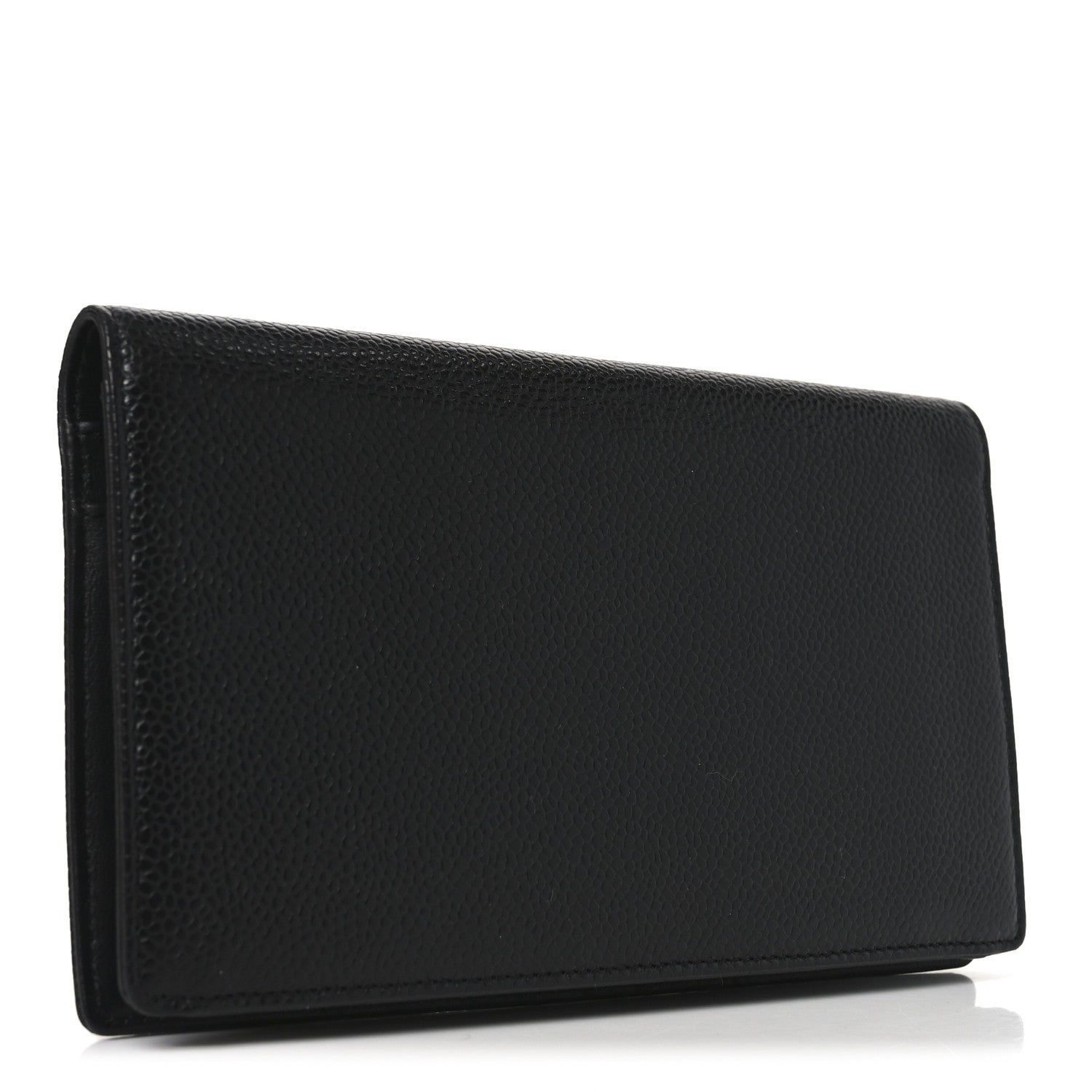 Chanel Caviar Timeless CC Yen Wallet Black 3 of 8