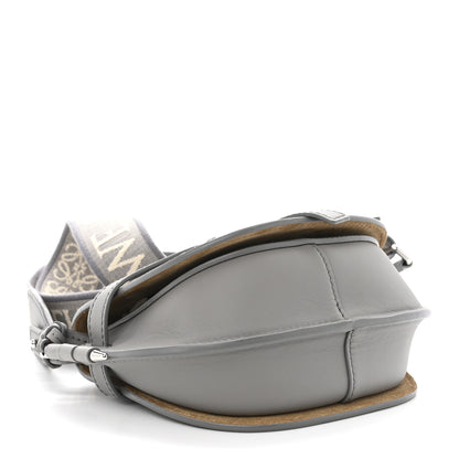 Loewe Calfskin Jacquard Mini Gate Dual Bag Ash Grey 4 of 10