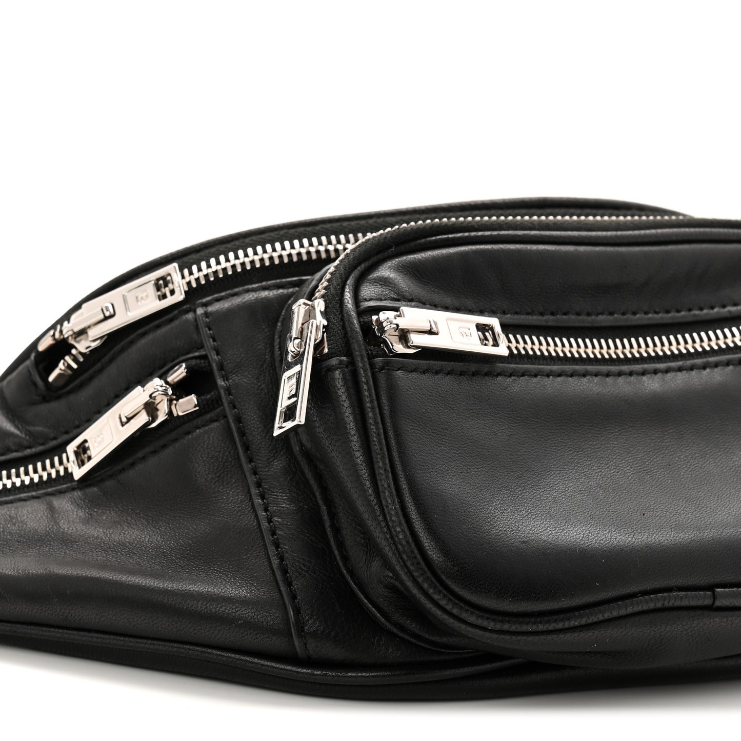 Lambskin Attica Belt Bag Black