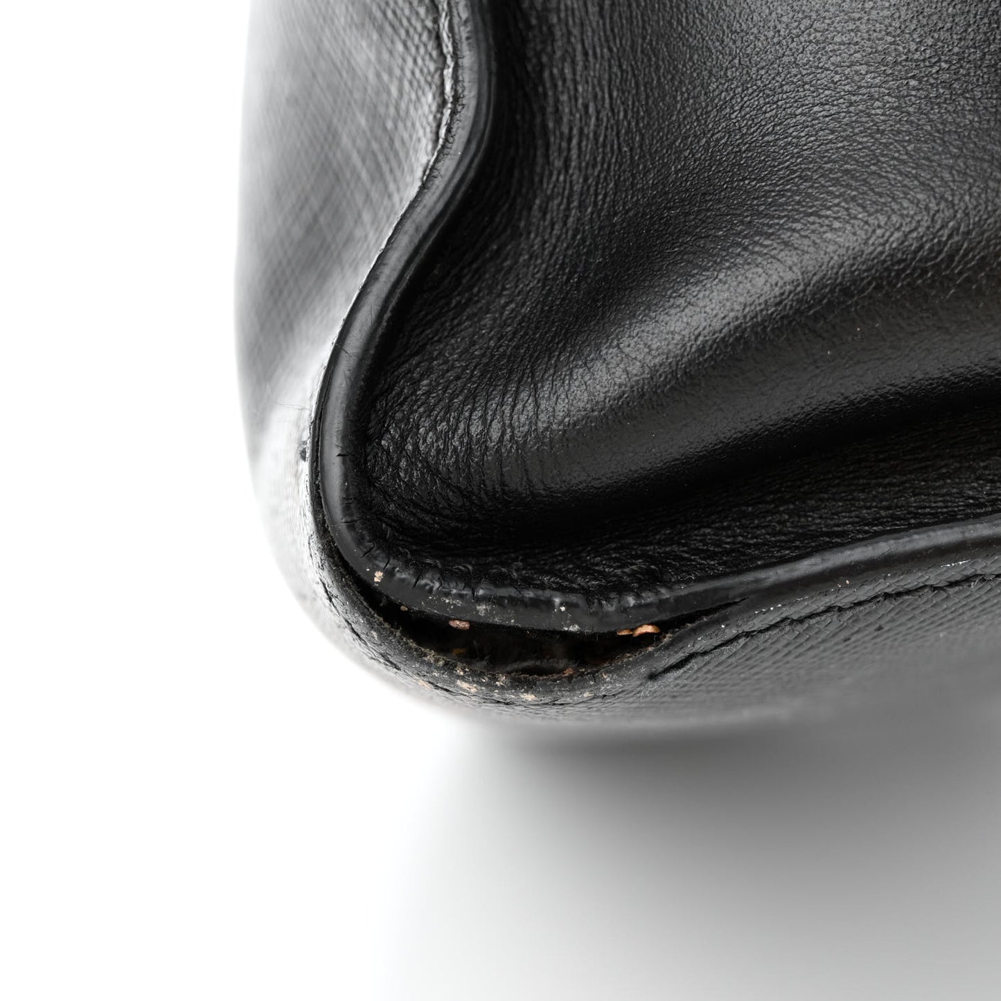 Saffiano City Calfskin Small Esplanade Tote Black