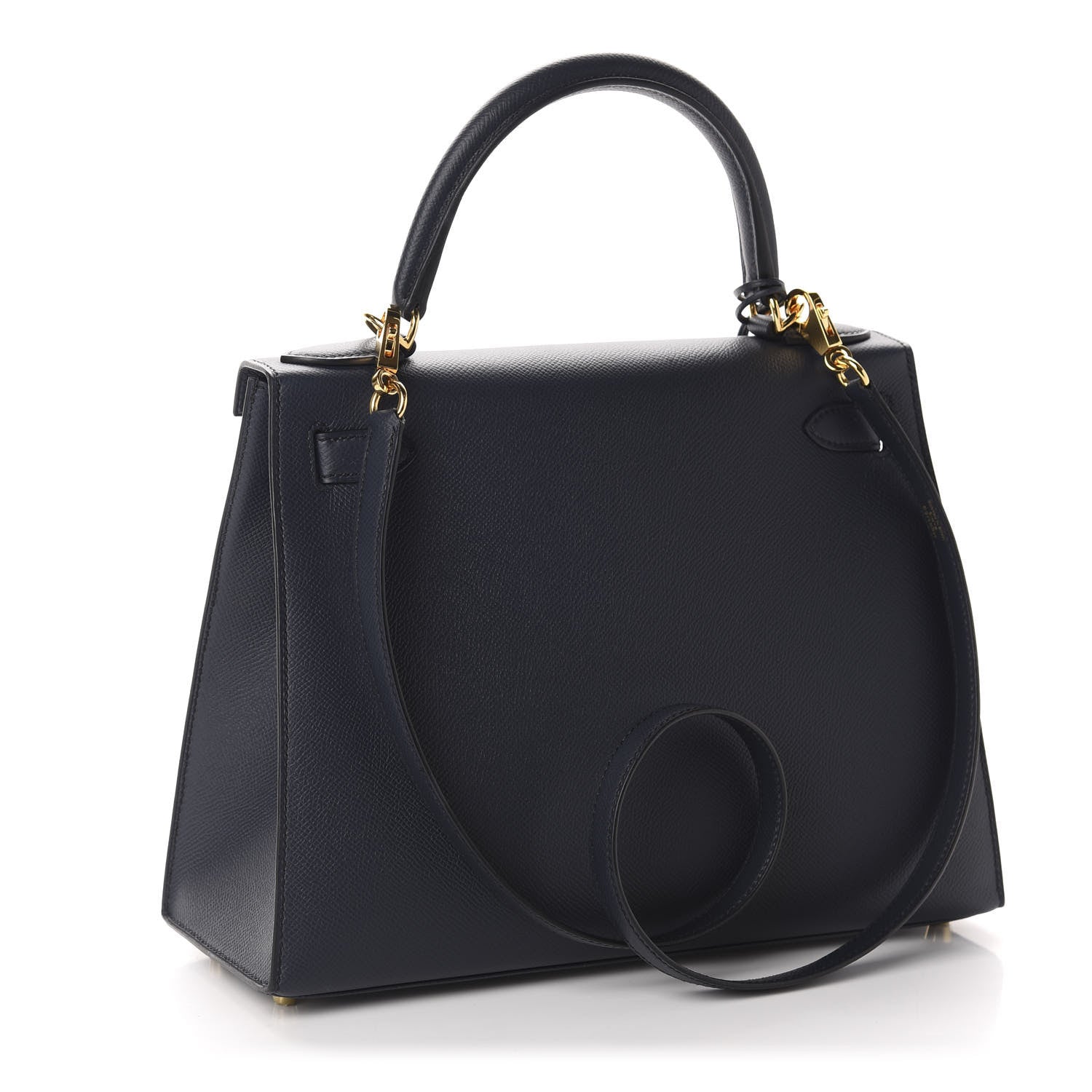 Hermes Epsom Kelly Sellier 28 Bleu Indigo 3 of 11