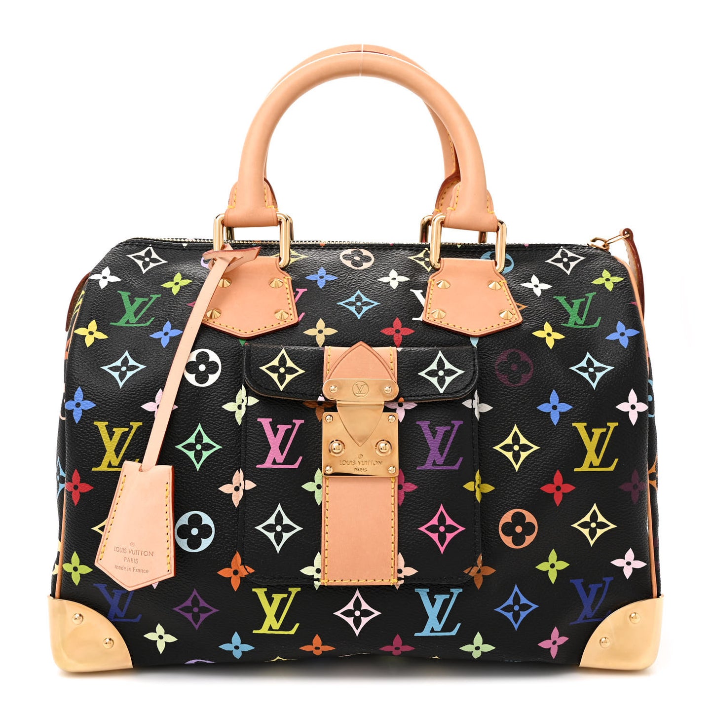 Monogram Multicolor Speedy 30 Black
