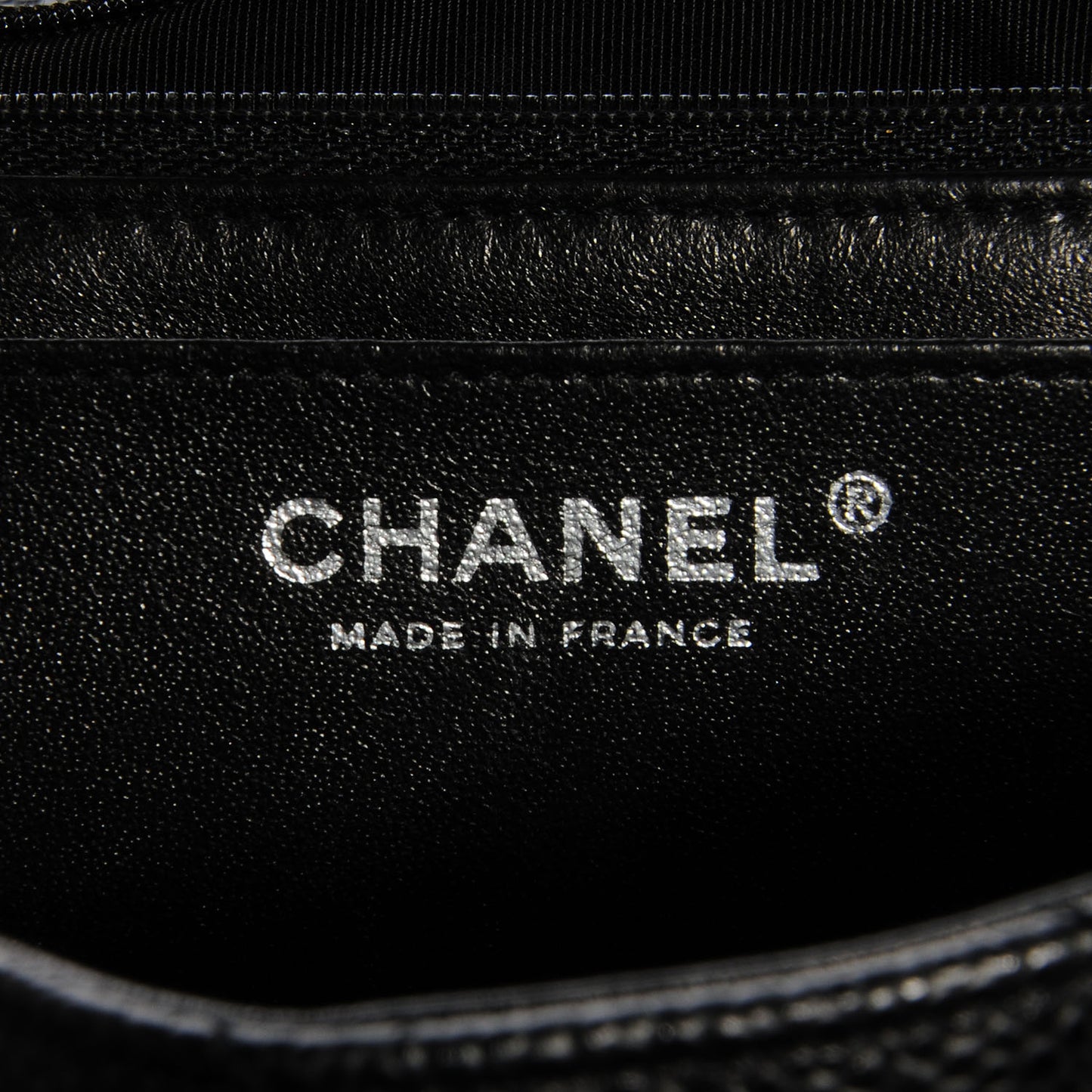Caviar Jumbo Single Flap Black